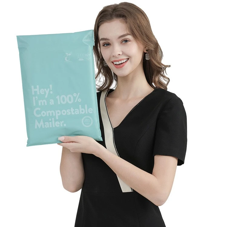 Biodegradable Courier Bags Colorful Mailing Bag PLA Custom Shipping Bags With Logo Biodegradable Courier Bags Colorful Mailing Bag PLA Custom Shipping Bags With Logo