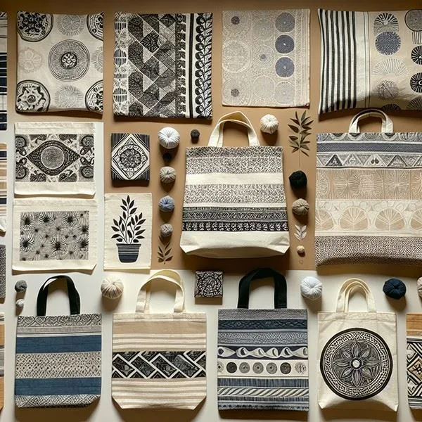 Художні та творчі полотняні сумки