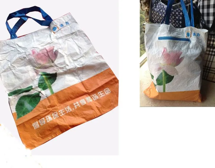 Китай дешевою ціною Tyvek папір Tote Bag Користувальницькі моди Дюпон сумки для покупок Custom надруковані мішок студент плече ремінь брючний