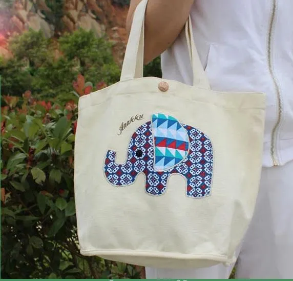 Бавовна полотно Еко тоталізатор плеча покупець покупки сумка пляжна сумка дівчина леді жінок подарунок