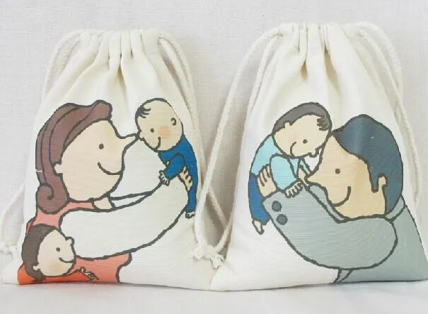 Акційна подарункова бавовняна сумка