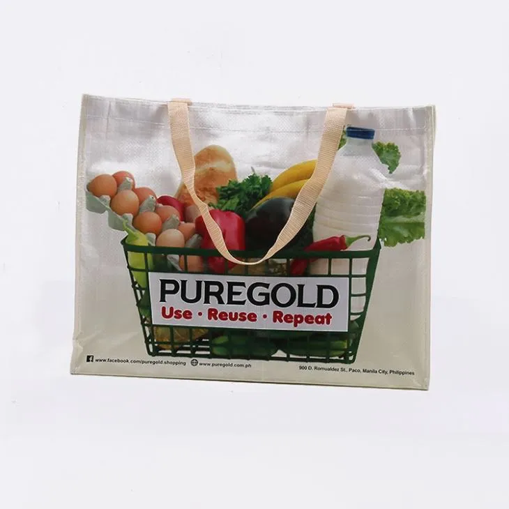 PP Woven Supermarket Shopping Bags